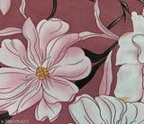 Multicolor cotton floral print 5PC bedsheet set (1King size, 2 pillow covers, 2 cushion covers with filler), superfine quality embroidered bedding for adult use