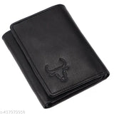 NAPA BLCK leather classic wallet, multiple compartments, free size, aged to perfection