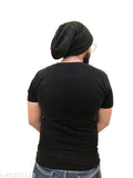 Glowing cotton round neck wolf design T-shirt (India), glows in dark due to radium print on short sleeves