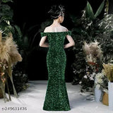 Velvet embroidered net princess gown for girls (3-4, 4-5, 5-6, 6-7, 7-8, 8-9 years), made in India