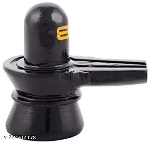 Black marble Nandi Idol (Small) - Authentic Indian god idol, 1.5" x 1.5" x 1.5", black marble, daily abhishek possible for worship of Lord Shiva and Nandi