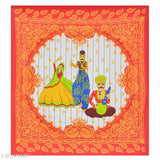 69Orange89 UniqChoice 120TC cotton double bedsheet & pillow covers, Jaipuri-style flat sheets for home decor