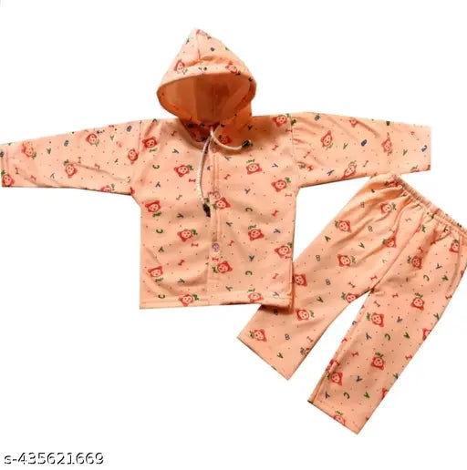 Soft wool baby winter dress, printed net design, long sleeves (3-6M, 6-9M, 9-12M, 12-18M), India origin