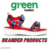 Red patent leather Spiderman sandals for kids exploration, EVA sole - Little superhero footwear in 9-12 Months to 12-13 Years