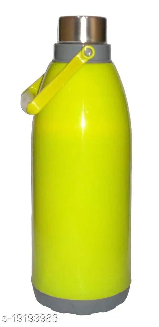 Green double-walled, BPA-free insulated water bottle (1200ML), unbreakable design for travel, office, sports, picnic, or school use