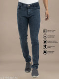 Lizard Denim Men Jeans - high-quality, comfortable dyed/washed denim jeans for men. Available sizes: 28, 30, 32, 34, 36, 38, 40, 42 (inches). Made in India