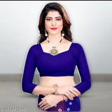 Light weight chiffon Chinon saree with solid art silk blouse, featuring a printed pattern in fancy color for a beautiful look. Indian made, free size (saree length: 5.5m, blouse length: 0.8m)