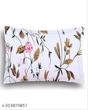 TARAIN COLLECTION multicolor floral print premium cotton double bedsheet, breathable wrinkle-free supersoft 220TC, ideal for summer adult use (90x90 inches)