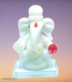 Indian resin Ganesh idol, intricately detailed figurine