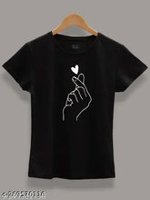 100% cotton ladies printed t-shirt, round neck, half sleeves - vibrant design on a single shirt, Indian origin