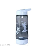 Blue Space Sipper Water Bottle (600ml) for Kids - Durable Sports Theme Design