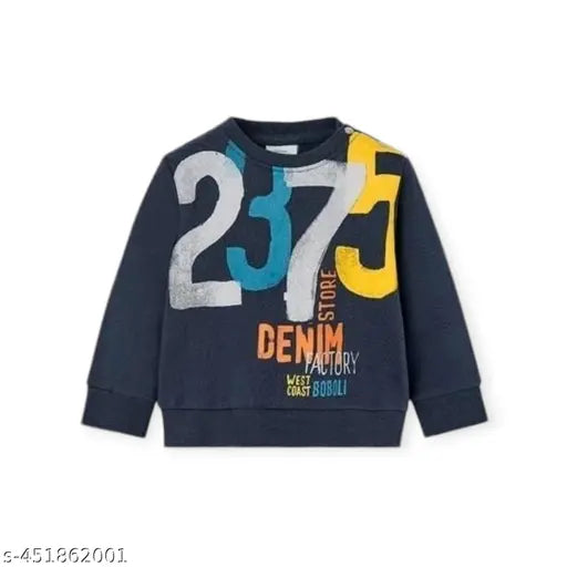 Stylish cotton full sleeve kids sweatshirt pack (2 pcs) - Gray & Blue Mickey print, perfect for active play