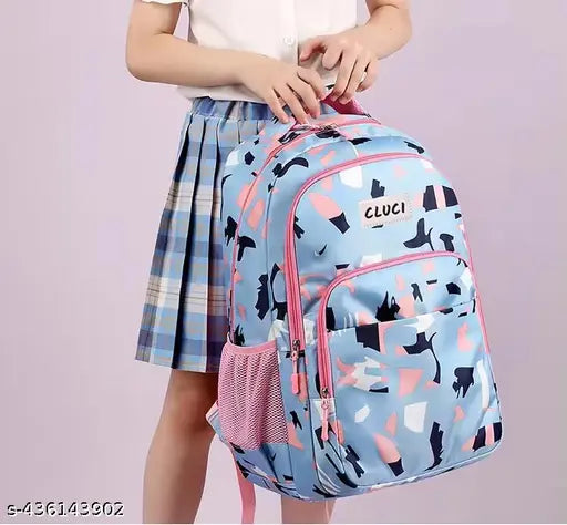 Durable canvas net backpack, polyester material, perfect for students and daily use, free size, India origin