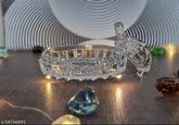 Crystal Turtle Vastu Set for Career Success & Good Luck, symbolizing protection, longevity, and stability (12x5x12 cm)
