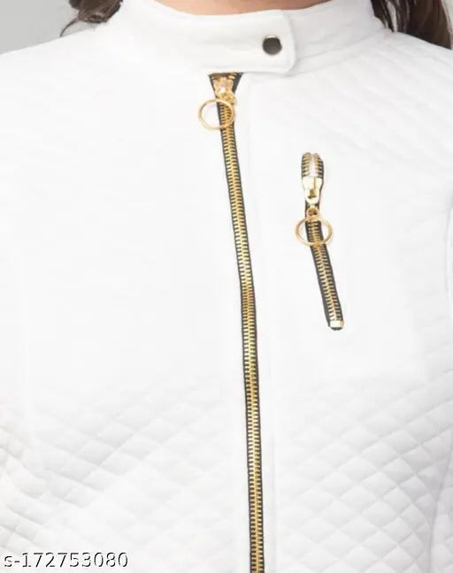 Stylish leather sleeve long-sleeved solid sweater for women, XS-XL, India origin