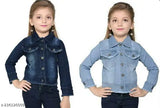 Denim Kids Ruf Jkt DarkLight Combo, multi-size clothing for 3-12 years old