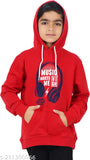 Cotton blend boys' hoodie, printed design, winter casual wear, size 2-3 years, Indian origin