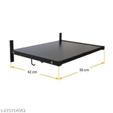 Green Iron microwave organizer with hooks, saves space for home & kitchen essentials