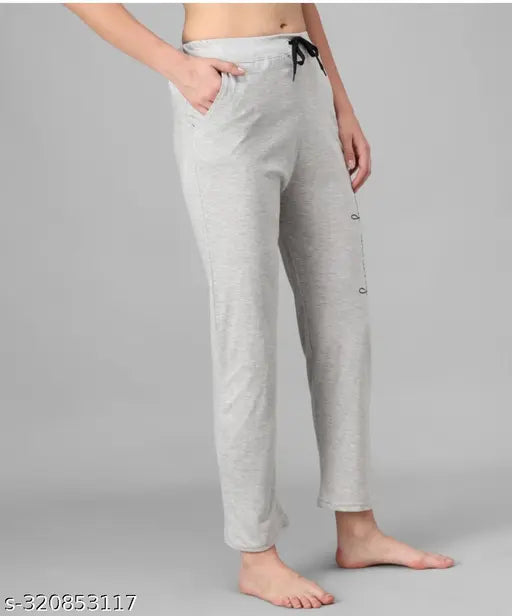 Classy cotton printed pyjama - trendy women's calf-length, India