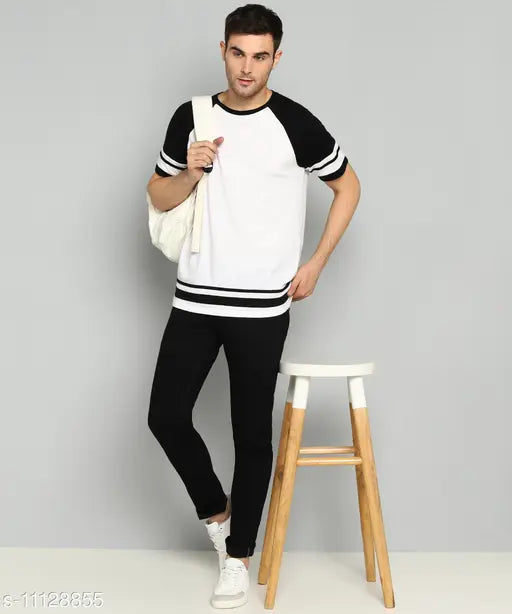 Slim and skinny denim jeans for men by WHATON - Solid blue, size 28/40(28-35)/India