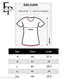 Black cotton blend t-shirt with EP MAFIA print, three-quarter sleeves. Large size, ideal for chest measurements 42 inches and length 28 inches. Made in India