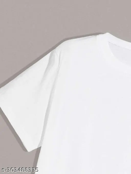 White printed polyester unisex Kakashi Half Sleeve T-Shirt, high-quality fit and wash resistant