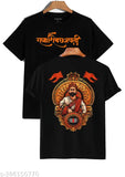 Indian cotton t-shirt, Chattrapati Shivaji Maharaj design, anime Devta print