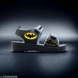 Mesh sandals for boys with Eva sole, print net pattern, and Velcro fastening - ideal for ages 9-10 years, made in India