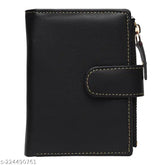 Faux leather small women's multi-wallet - credit card holder, coin purse. Solid, free size wallet for gifts, elegant design with premium finish