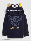 Wool printed net kids winter dress, hoodie tracksuit for boys & girls, unisex size 5-11 years, Indian import