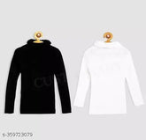 Wool high neck casual sweater for baby boys & girls, self-design net pattern, long sleeves, 0-6 years