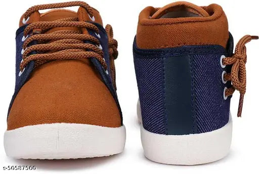 Multicolor combo pack of 2 comfortable canvas kids' sneakers, perfect for sports and casual wear, made in India