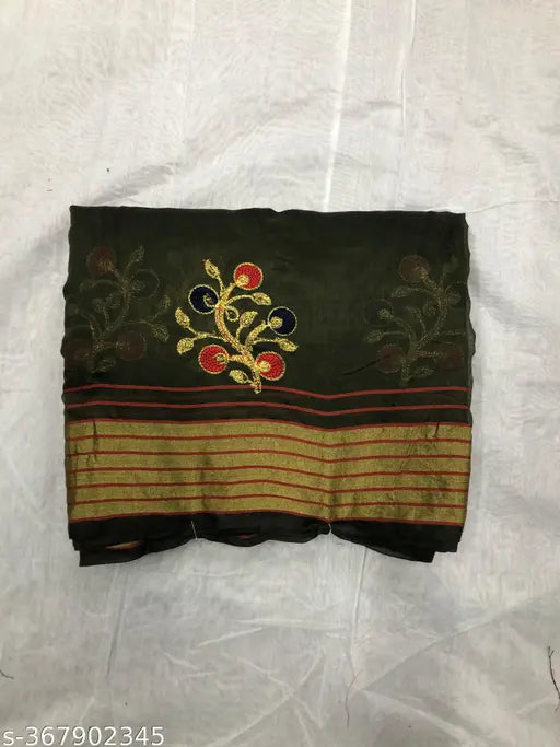 Jacquard printed cotton-silk saree with contrast pallu and blouse, Maharashtra pattern, free size, Pune Paithani