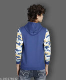 Agile Comfy navy blue boys sweatshirts, cotton long sleeves with printed net design for winter, size 3-4 years and 5-6 years