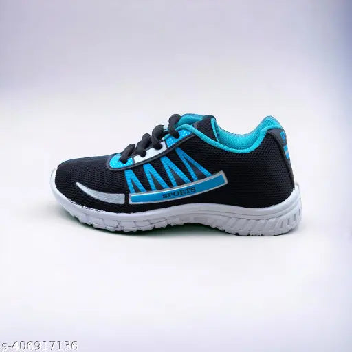 GreenComfort mesh gym shoes for kids, embellished net design with evasoled sole. Ideal for boys sizes 2-14 years, made in India