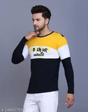 Cryptic Men's long-sleeved cotton blend t-shirt, rich biowashed design in various sizes. Confident, happy, glowing style from Slowloris, made in India
