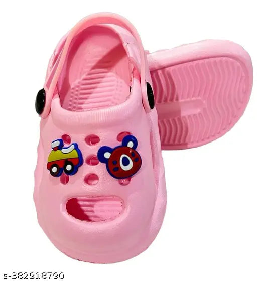 Crawl & sprint EVA soft rubber kids clogs in cartoon patterns, suitable for boys and girls ages 18 months to 3.5 years