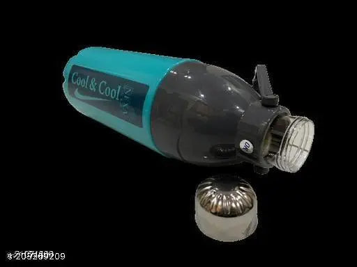 Multicolor, durable, 1400ml water bottle for travel & kitchen fridge, PET material, BPA-free, airtight lockage, USFDA approved, compact design, India origin