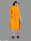 Rayon kurti combo: Solid rayon three-quarter sleeve Indian designer kurtis, S-XXL for festive events