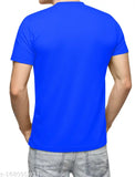 OZIO men's red printed cotton slim-fit half sleeve round neck t-shirt, S-2XL - vibrant fashion essential