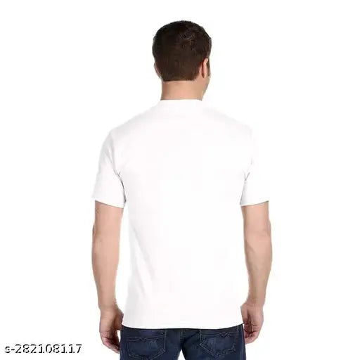 Personalized white polycotton infant/kid T-shirt with A4 front print, machine washable. Customizable for boys and girls, made with Selina fabric, size S
