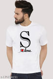 Indian-made, printed fancy designer men's polyester short sleeved t-shirts