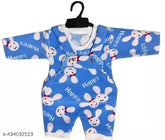 Wool printed newborn winter dress sweater and dungaree outfit, baby winterwear in 0-3M, 3-6M, 6-9M sizes