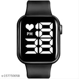 Square Dial LED Kids Watch, digital, waterproof watch for kids, free size, Made in India