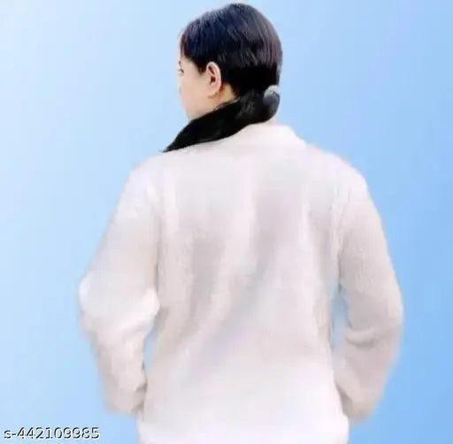 Wool printed net sweater for kids (8-16 years), trendy and warm, made in India