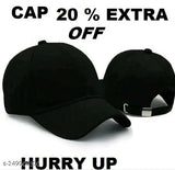 Stylish cotton baseball cap, solid color for boys and girls, trending modern design from India