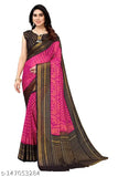 Golden brass saree with zari woven chiffon blouse, traditional Indian fashion accessory