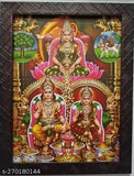 Synthetic resin, 9*12 inch God Sri Lakshmi Kuberan photo frame for home decor, India origin