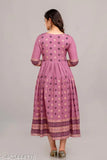 Rayon printed combo three-quarter sleeve kurti for women, modern and stylish Indian wear for events and family functions