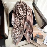 Big size premium quality printed viscose fabric scarf/hijab/stole, free size from India